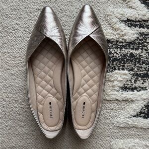 Birdies Goldfinch Pointy Toe Ballet Flats